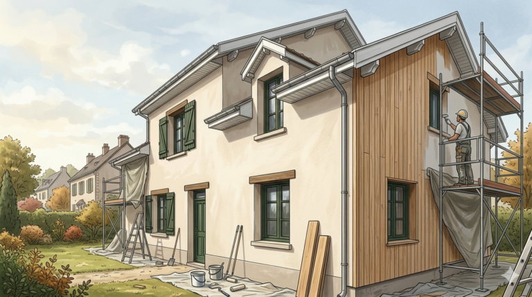 Ravalement de façade : pourquoi il faut aussi vérifier bardage, boiseries et planches de rive